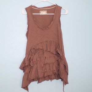 Anthropologie Flairey Tank Top